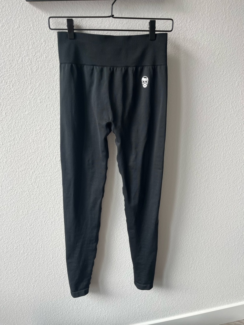 INFINITY LEGGINGS- Black, Gymreapers, high rise, scrunch, skull, squatproof